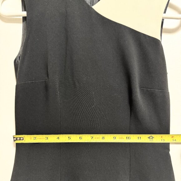 Black dress with white shoulder - Picture 4 of 5